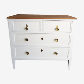 Redesigned wooden chest of drawers