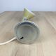 Beige metal cocotte lamp, desk or wall light, 1960s