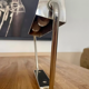 Vintage adjustable modernist wall lamp, chromed metal, France 1960