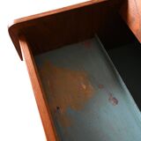 Scandinavian coffee table with folding top