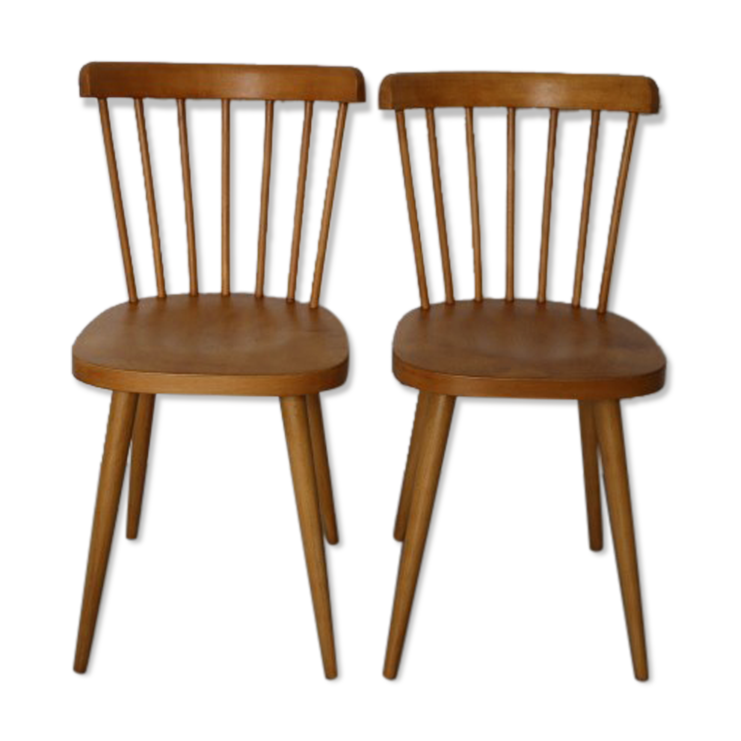2 chairs Baumann 740G light beech