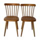 2 chaises Baumann 740G hêtre clair