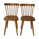 2 chaises Baumann 740G hêtre clair
