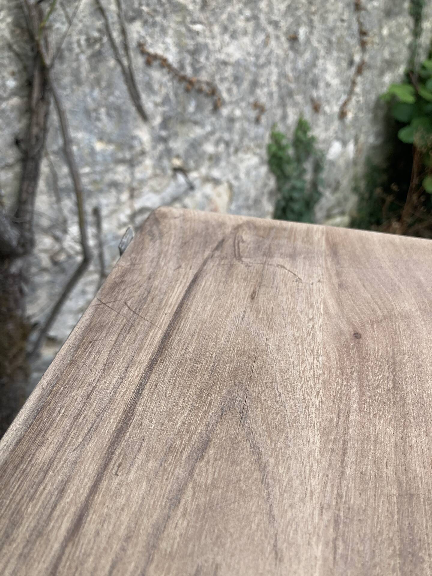 Petit buffet ancien en bois 