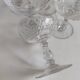 12 coupes à champagne en cristal Baccarat, vers 1920