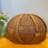Vintage rattan pendant lamp