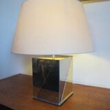 Steel and brass, 1970 vintage desk lamp s
