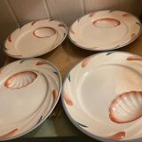 Assiettes Digoin Sarreguemines