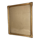 Bamboo and glazed wicker frame