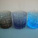 6 vintage whisky glasses Geoffrey Baxter Whitefriars