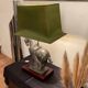 Large vintage horse plight in tin, H103 cm