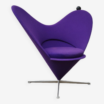 Fauteuil Heart Cone Verner Panton plus -Linje