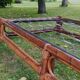 Pair of rattan beds