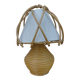 Lampe de chevet rotin Louis SOGNOT