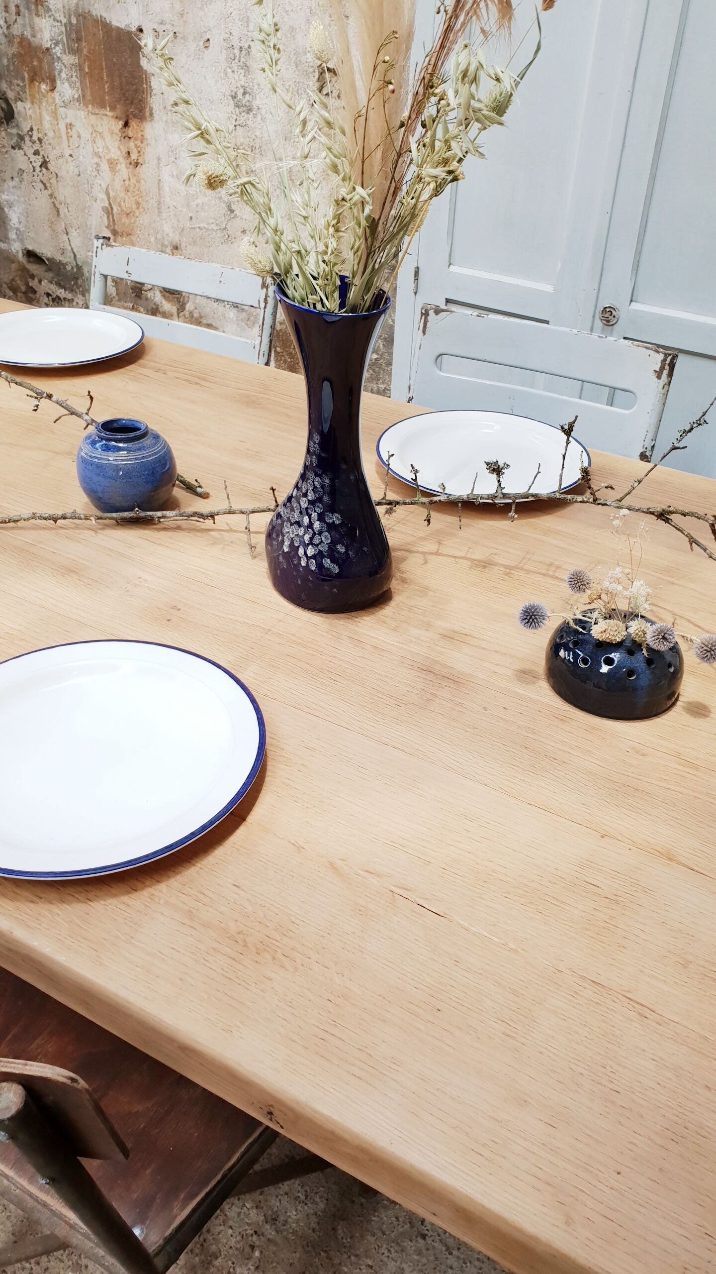 Vintage farmhouse table