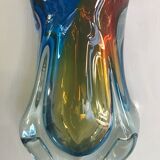 Glass vase by Art Chribska circa 1960