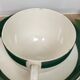 Set of 2 Digoin Sarreguemines cups and saucers