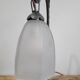 Wrought iron lamp, early 20th century