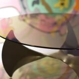 Table Basse Propeller en Verre par Knut Hesterberg pour Ronald Schmidt, 1960s