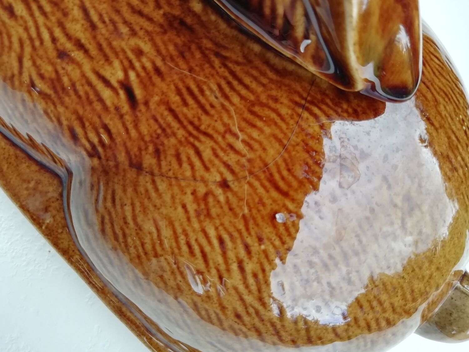 Rabbit barbotine terrine