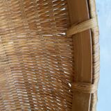 Round Basket made of Asian bamboo