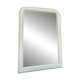 Large white Louis Philippe mirror