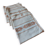 Set of 6 vintage napkins