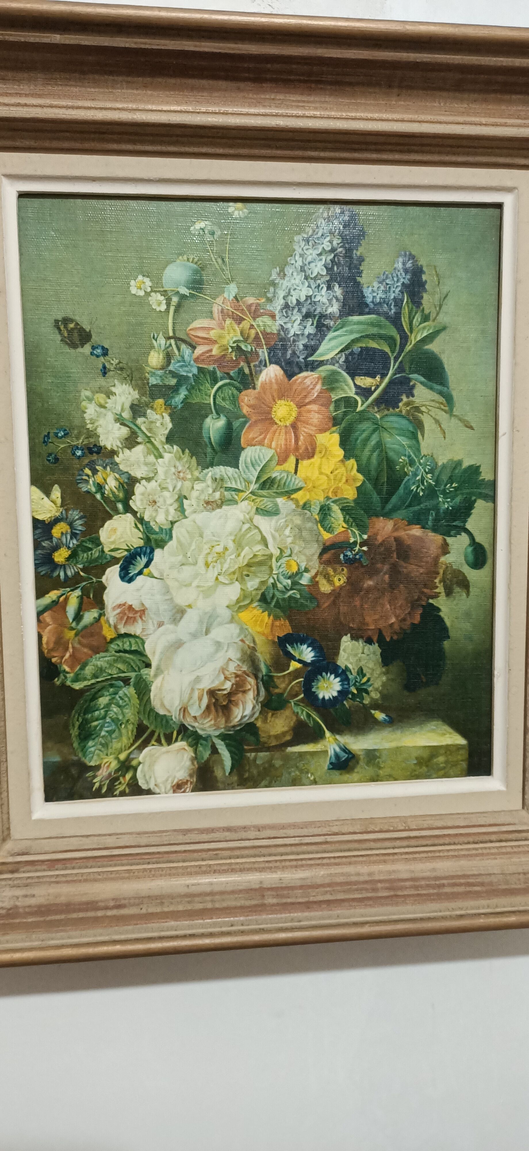 Table bouquet of flowers edition Braun