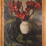 Luis Mutané - Still Life with Gladioli