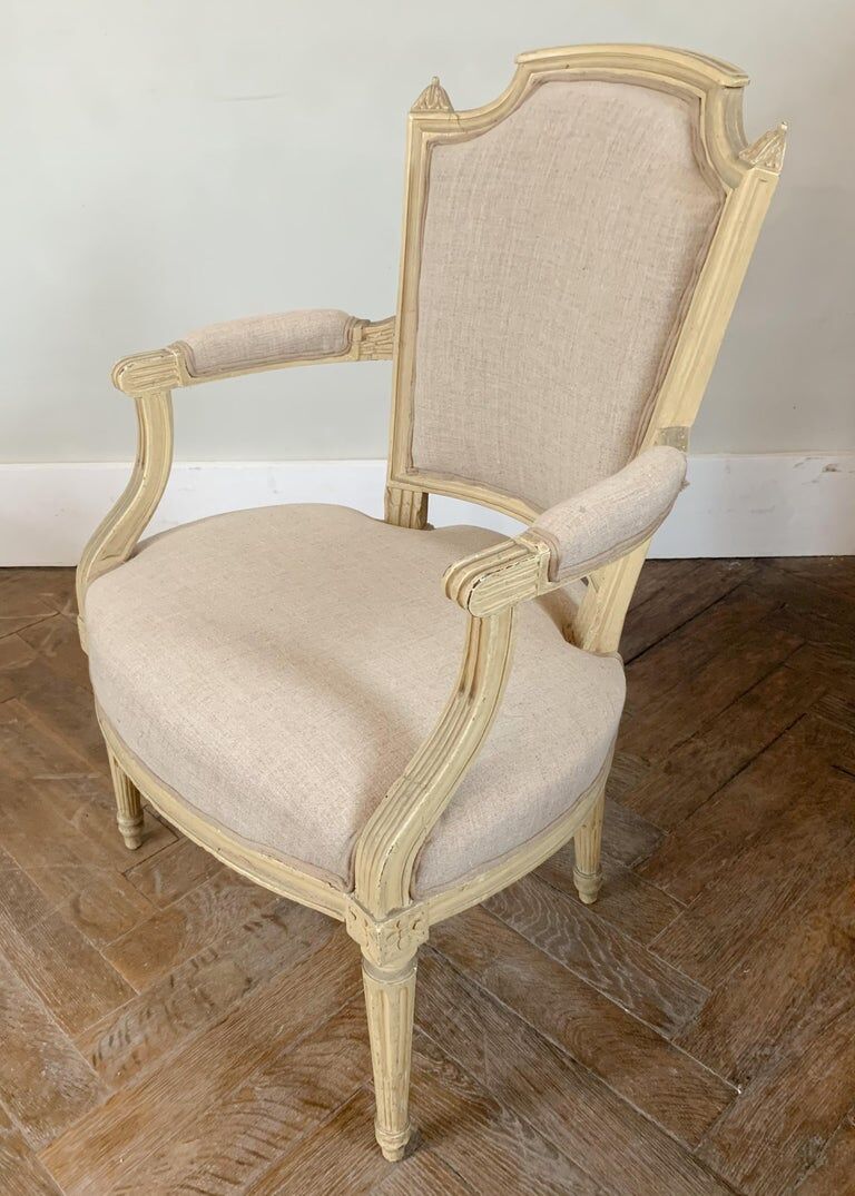 Set of 4 chairs and 2 armchairs 1860