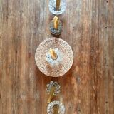 Glass candle holders