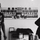 Large black and white artworks / photo collage (160x50)
 feet