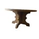 Rustic vintage high coffee table in wood