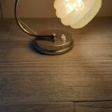 Lampe à poser chromée années 40