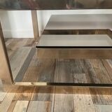 Table Basse « G » par Belgo Chrom plaqué Or 23kt