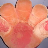 Armchair child vintage hand-shaped