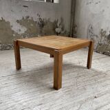 Solid elm coffee table Maison Regain