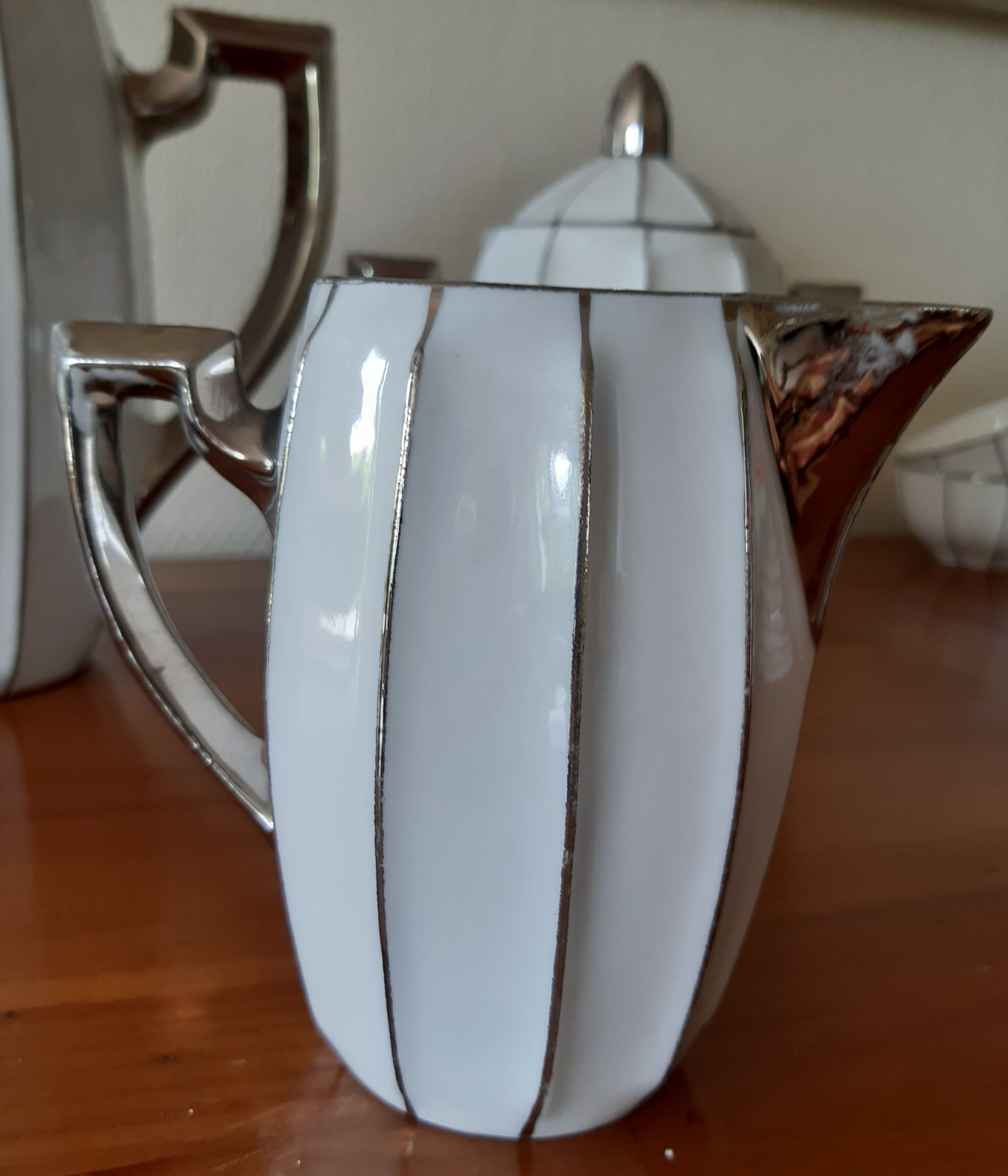 Art Deco coffee service, porcelain, 12 cups