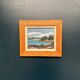 Original Swedish Oil on Panel “Coastal Landscape” by Göran Brunius – Signed