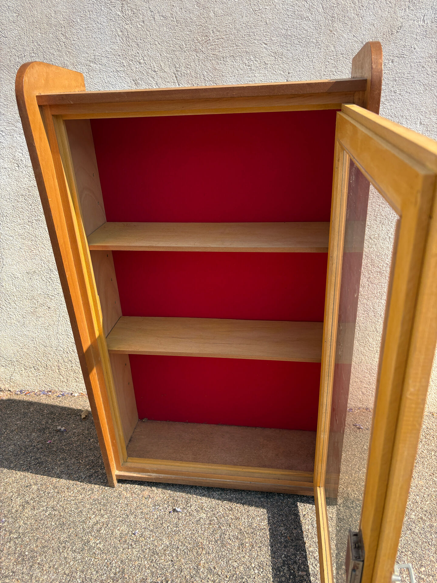 Vintage display cabinet