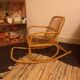 Rocking-chair en rotin pour enfant