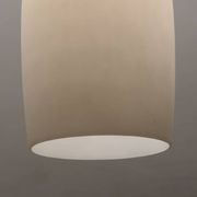 Suspension en verre opalin italien des années 1960