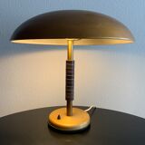 Art Deco Bauhaus Desk Lamp by Kaiser Idell in Brass 1930s