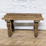 Wooden footrest