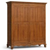 Sanded antique wardrobe