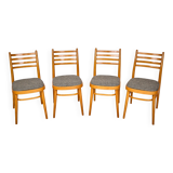 Set of 4 chairs designed by Antonin Suman for TON Czechoslovakia, 1960s