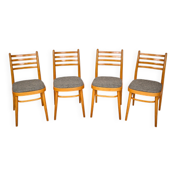 Set of 4 chairs designed by Antonin Suman for TON Czechoslovakia, 1960s