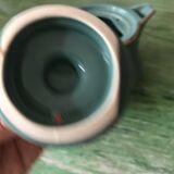Antique celadon green teapot