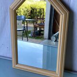 Vintage mirror with solid wood frame 42x47cm