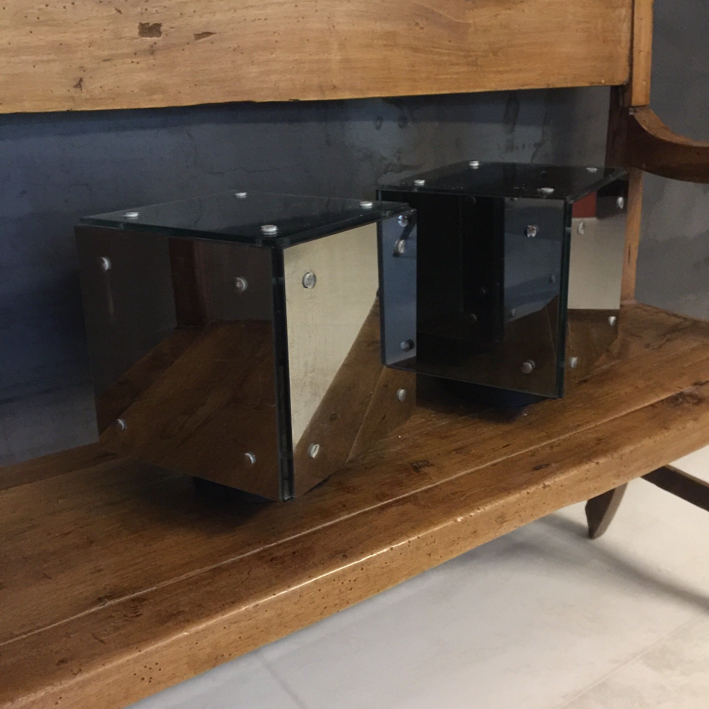 Rare Pair of Prismar Table Lamps by Gruppo A.R.D.I.T.I for Nucleo Sormani 1971